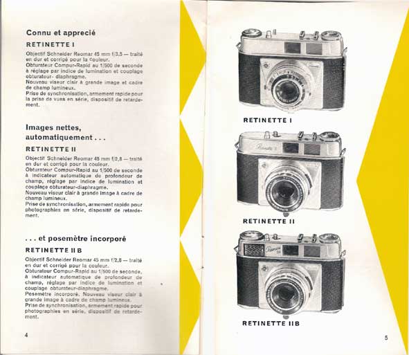 Collection - Bel appareil photo ancien - Kodak Retinette 1B - Années 60's - Photo, audio & vidéo